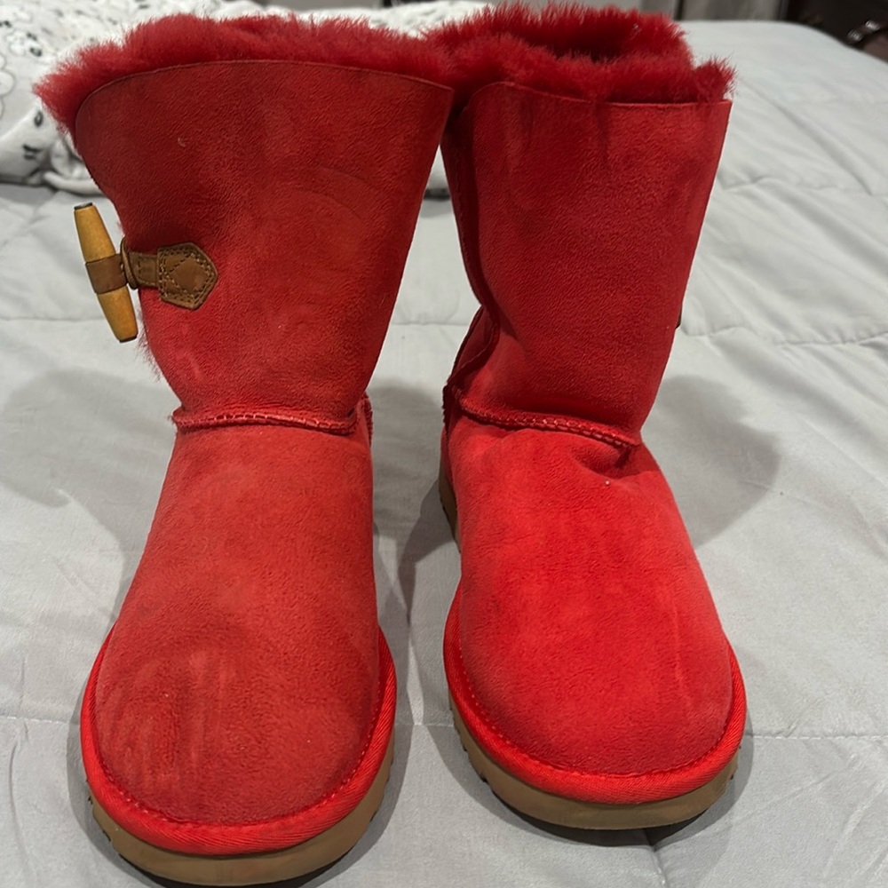 Ugg boots - red women size 7